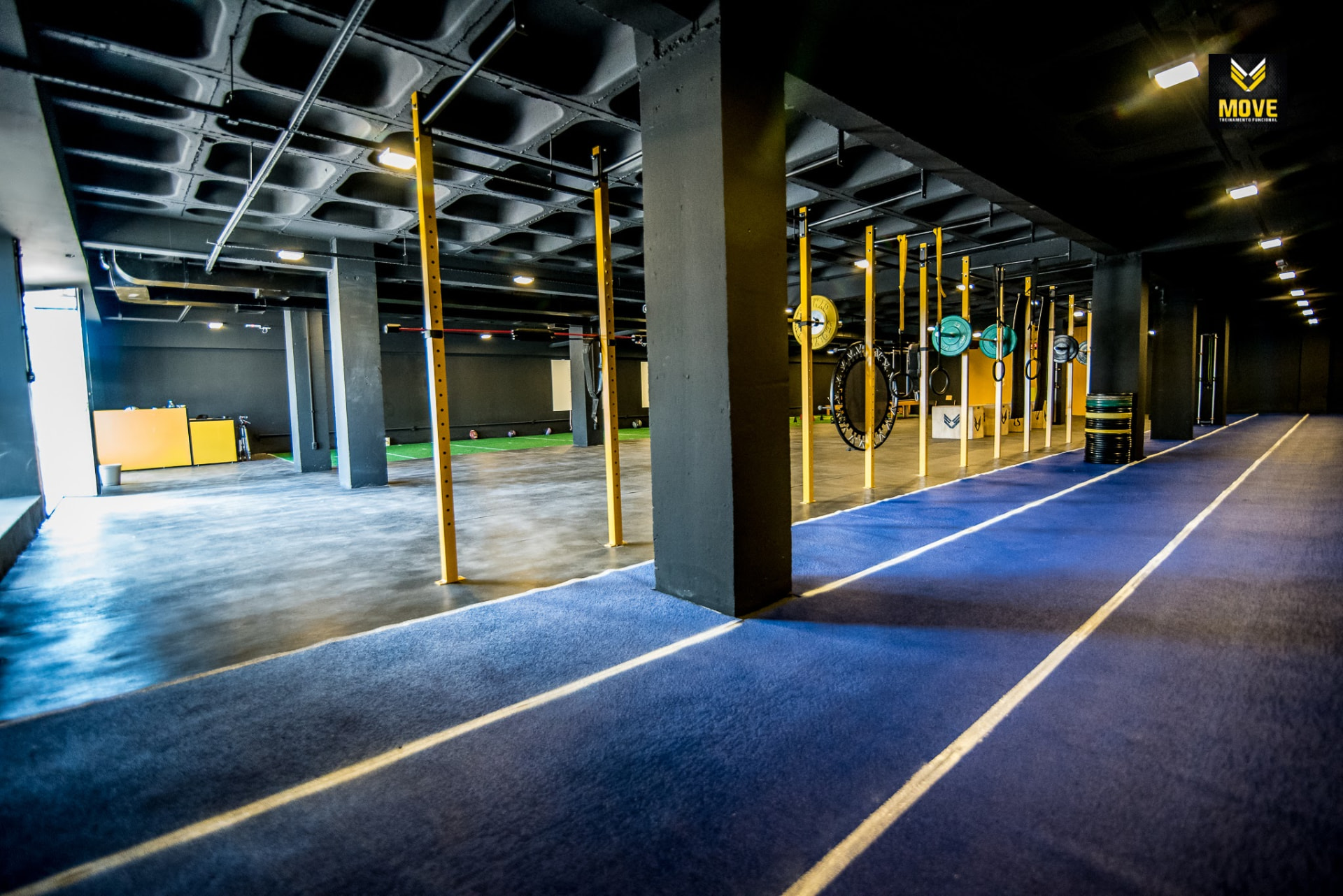Interior da MOVE Treinamento Funcional Sorocaba